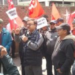 नेकपा (बहुमत) द्वारा लघुवित्तको ठगी धन्दाविरुद्ध काठमाडौँमा प्रदर्शन