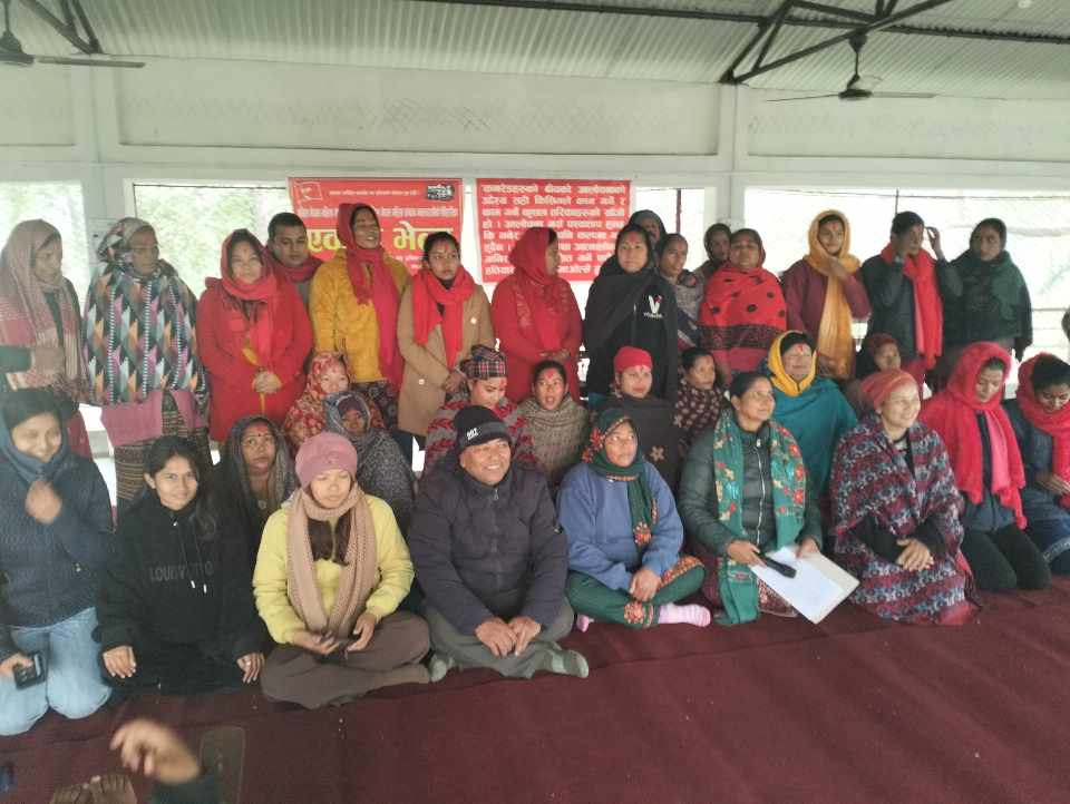 क्रान्तिकारी महिला संगठन नवलपरासीको एकता भेला सम्पन्न