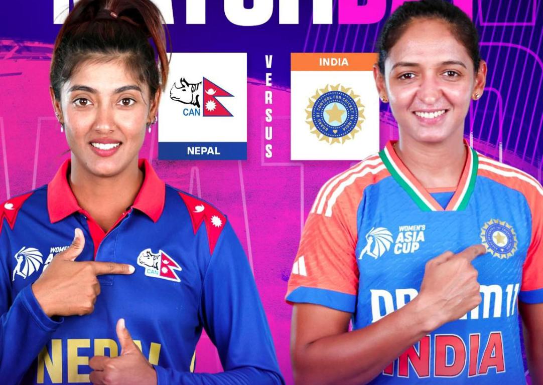 महिला एसिया कप क्रिकेटमा नेपालले आज भारतको सामना गर्दै
