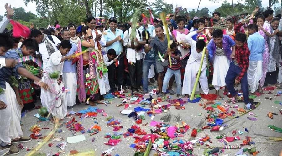 थारु समुदायले मौलिक पर्व ‘गुरही’ आज मनाइँदै