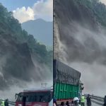 मुग्लिन-नारायणगढको तुइन खोलामा विशाल पहिरो, सडक अनिश्चितकालका लागि बन्द