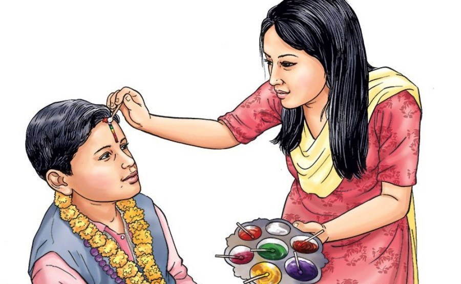 तिहारको मुख्य दिन भाइटीका लगाइयो, सकियो तिहार