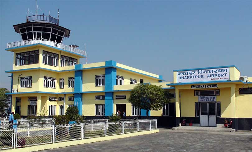 भरतपुर विमानस्थलमा इन्धन सेवा सुरु