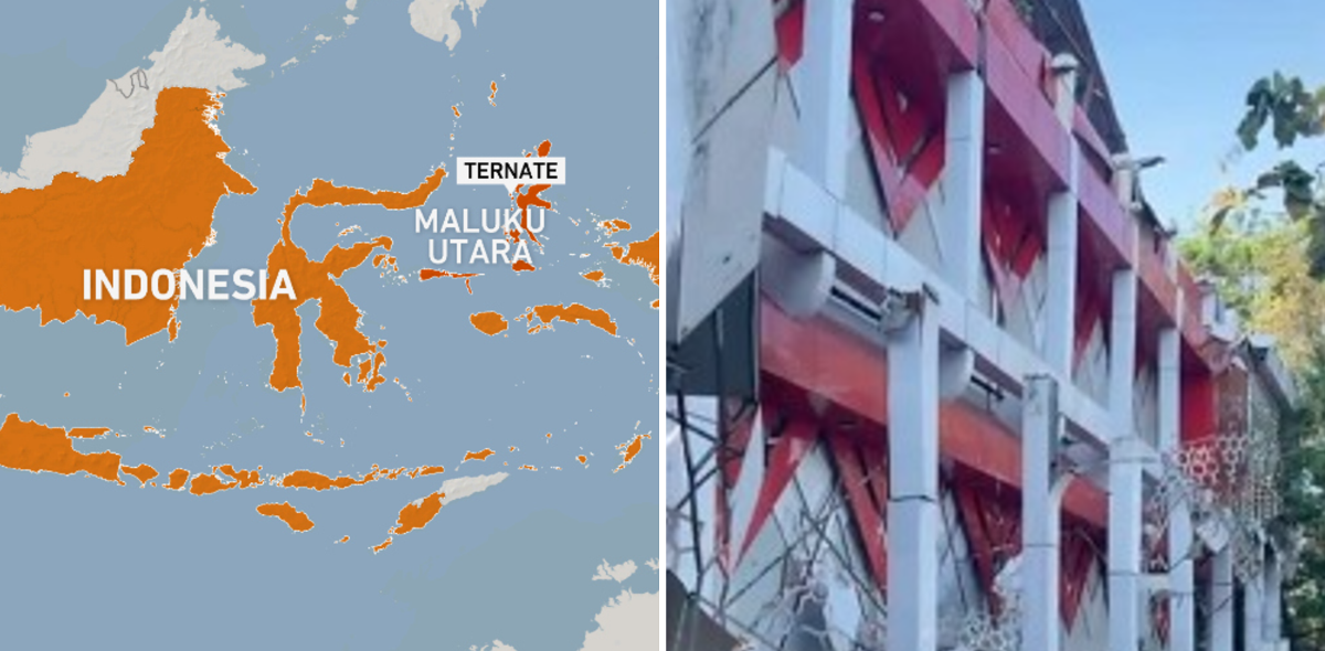 इन्डोनेसियामा ७.४ म्याग्निच्युडको शक्तिशाली भूकम्प