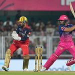 आईपीएल क्रिकेटमा राजस्थान रोयल्ससँग आरसीबी ६ विकेटले पराजित