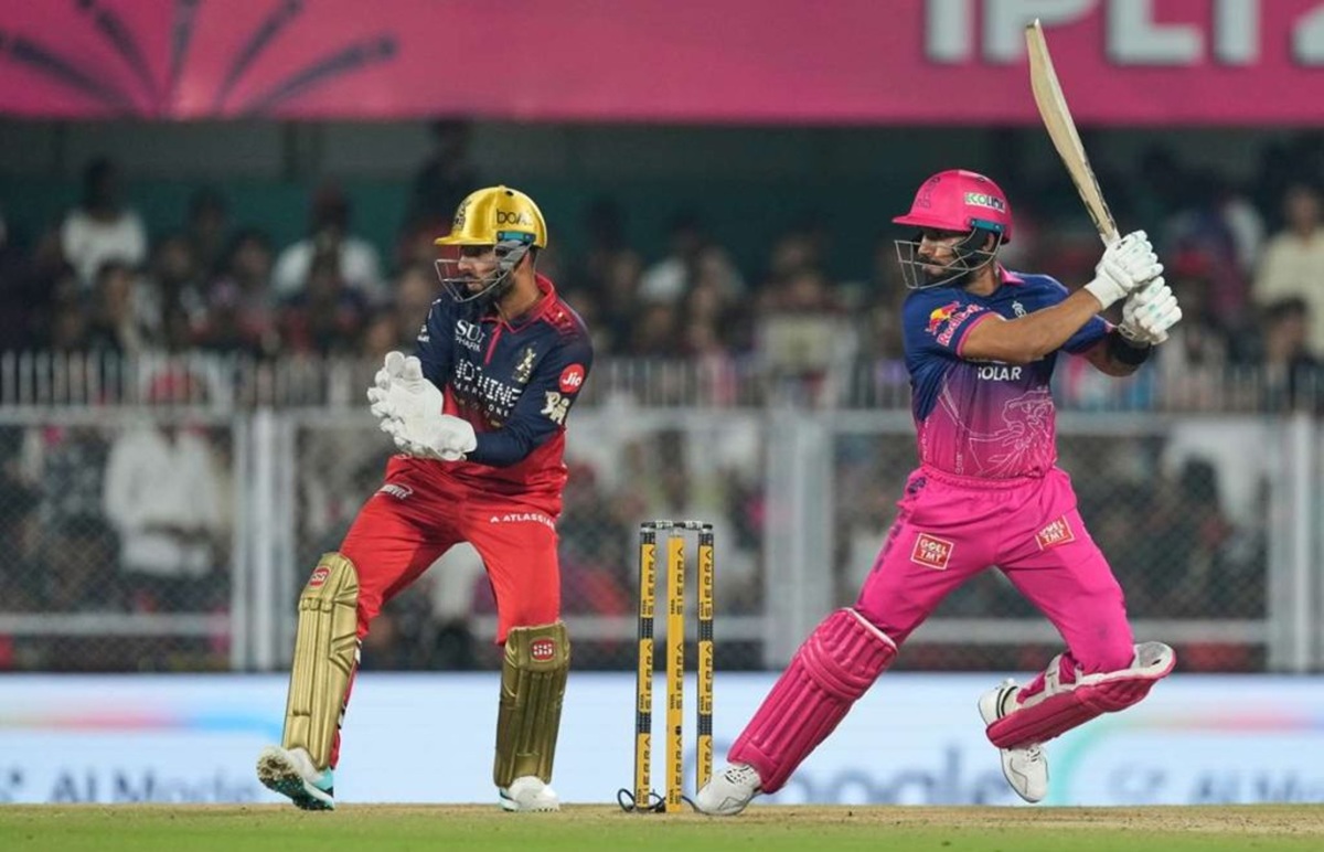 आईपीएल क्रिकेटमा राजस्थान रोयल्ससँग आरसीबी ६ विकेटले पराजित