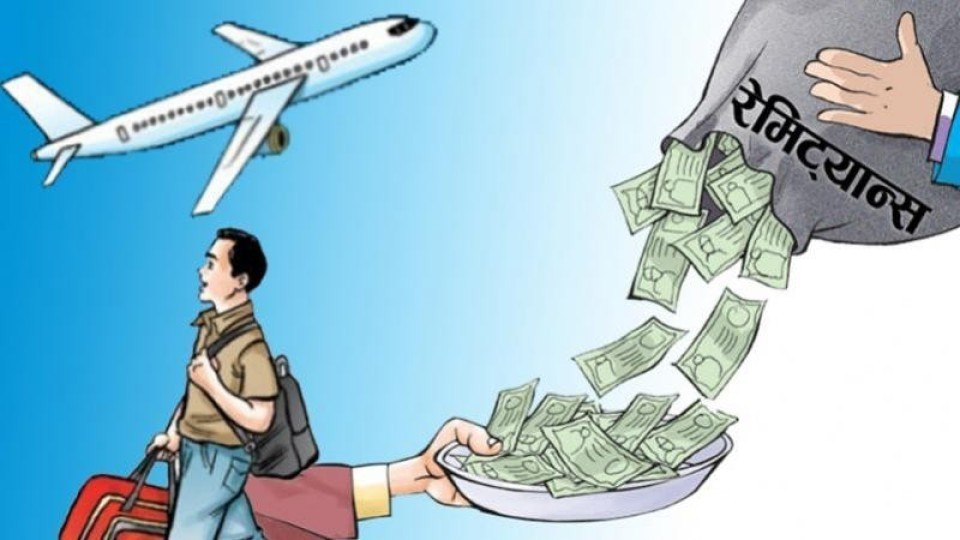 विदेश पुगेका नेपालीले आठ महिनामा पठाए १४ खर्ब ४९ अर्ब विप्रेषण