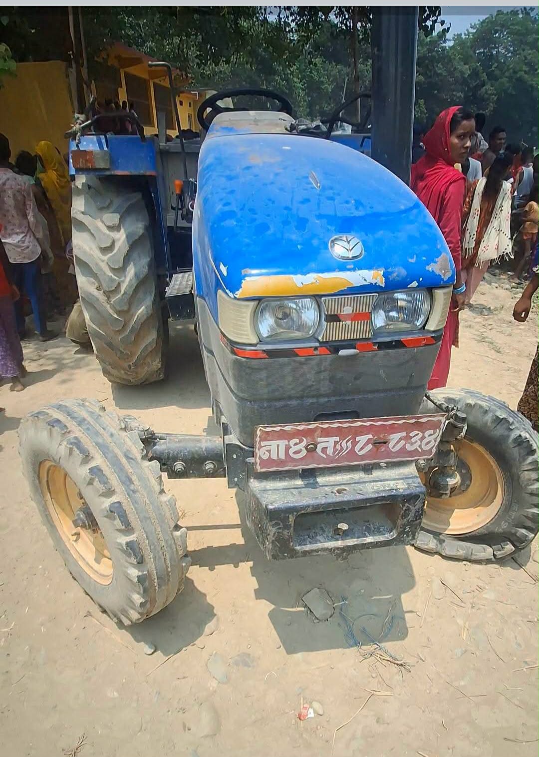 ट्याक्टरको ठक्करबाट ५ बर्षिया बालिकाको मृत्यु