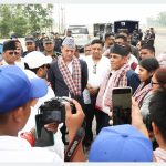 सभामुख र राष्ट्रियसभा अध्यक्षले गरे दोधरा–चाँदनीमा प्रस्तावित सुक्खा बन्दरगाह क्षेत्रको अवलोकन